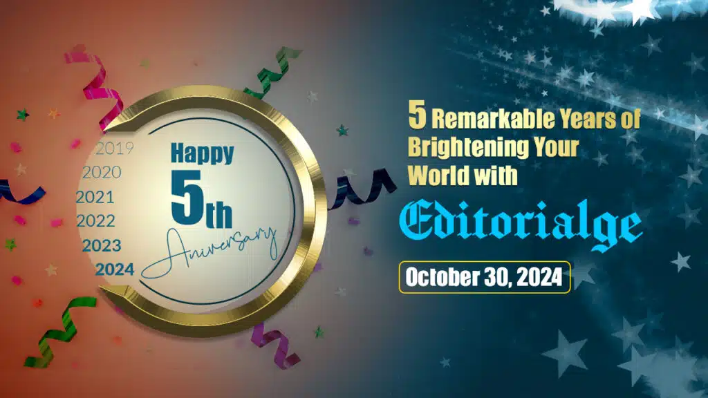 editorialge 5th anniversary