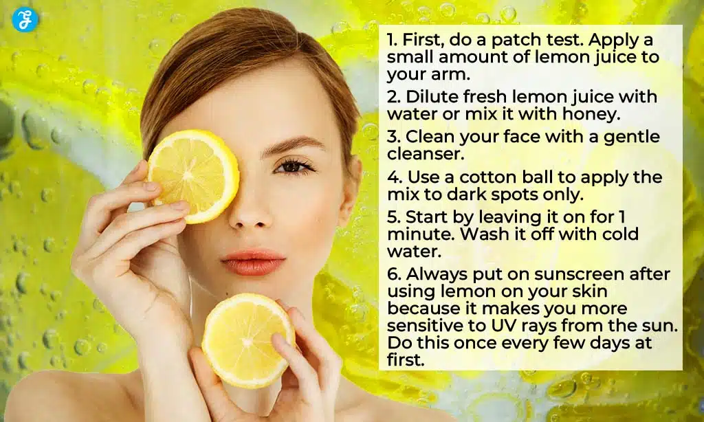 How to Use Lemon Juice and Tang for Dark Spots