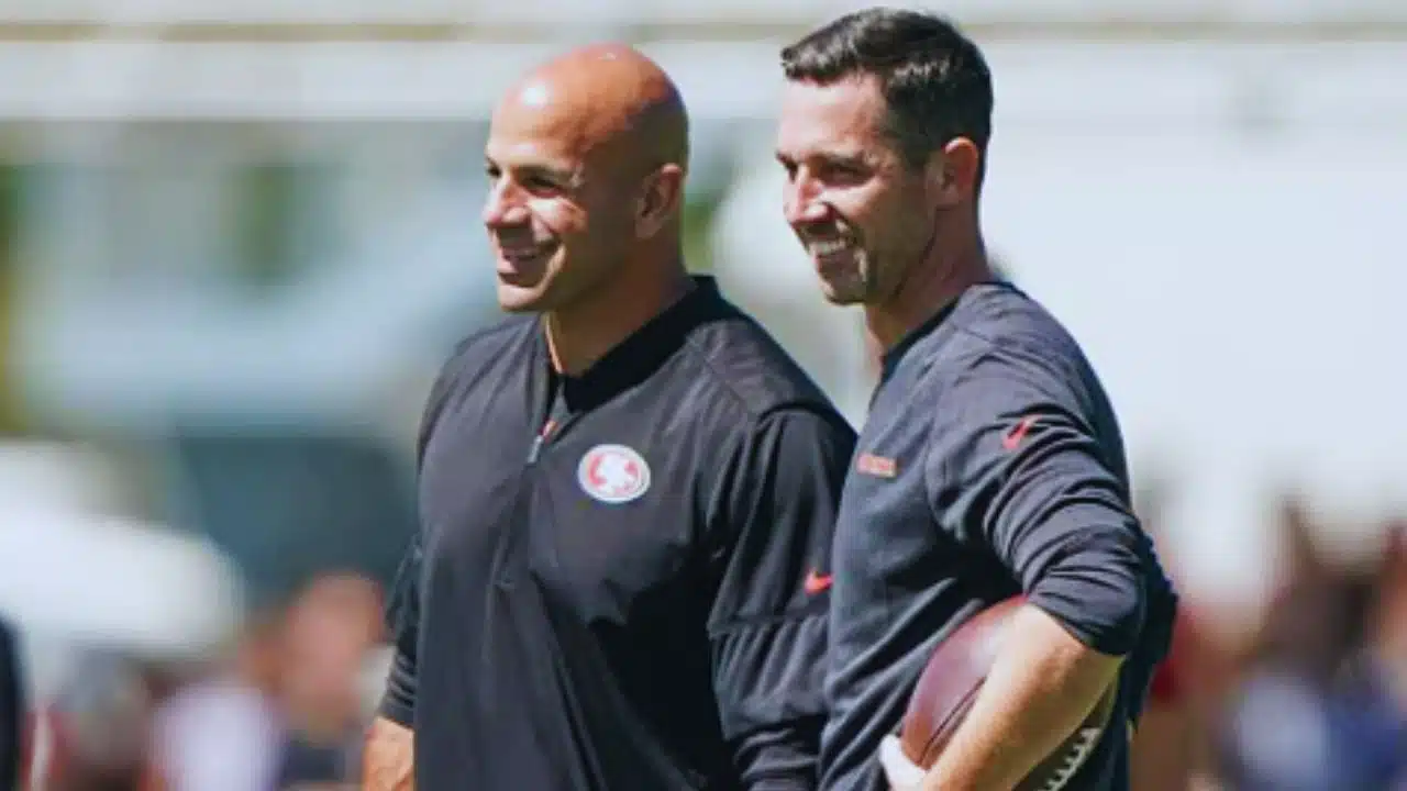 Kyle Shanahan Reacts Robert Saleh Firing Jets
