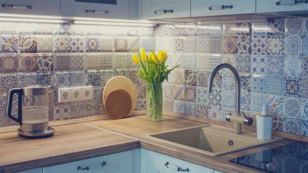 Mosaic Tiles in Kitchen