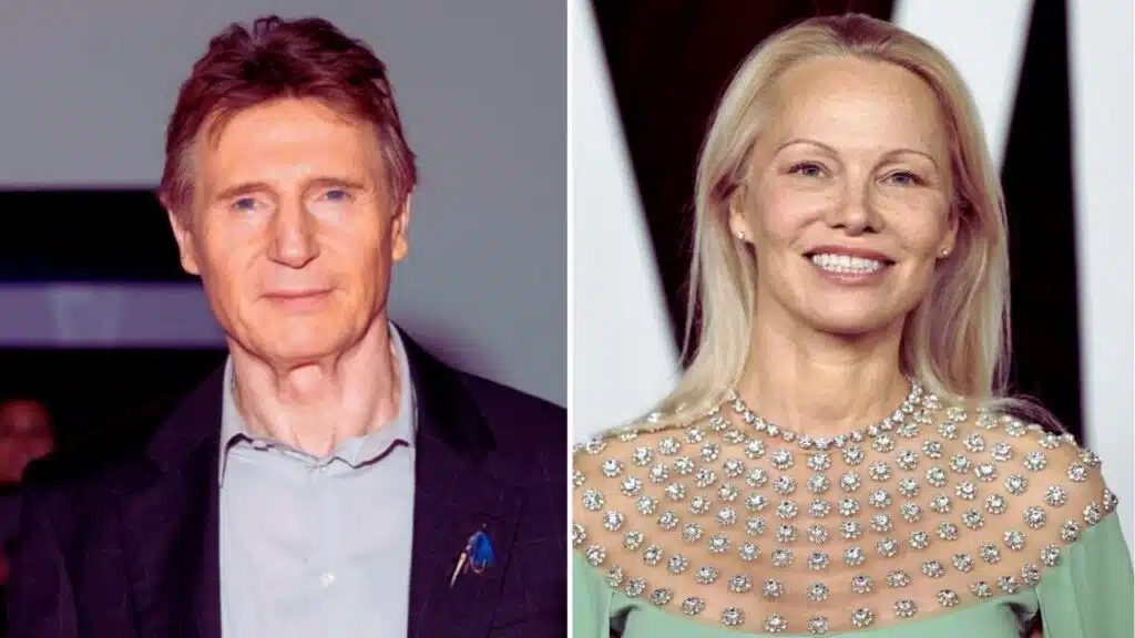Pamela Anderson Calls Liam Neeson Perfect Gentleman
