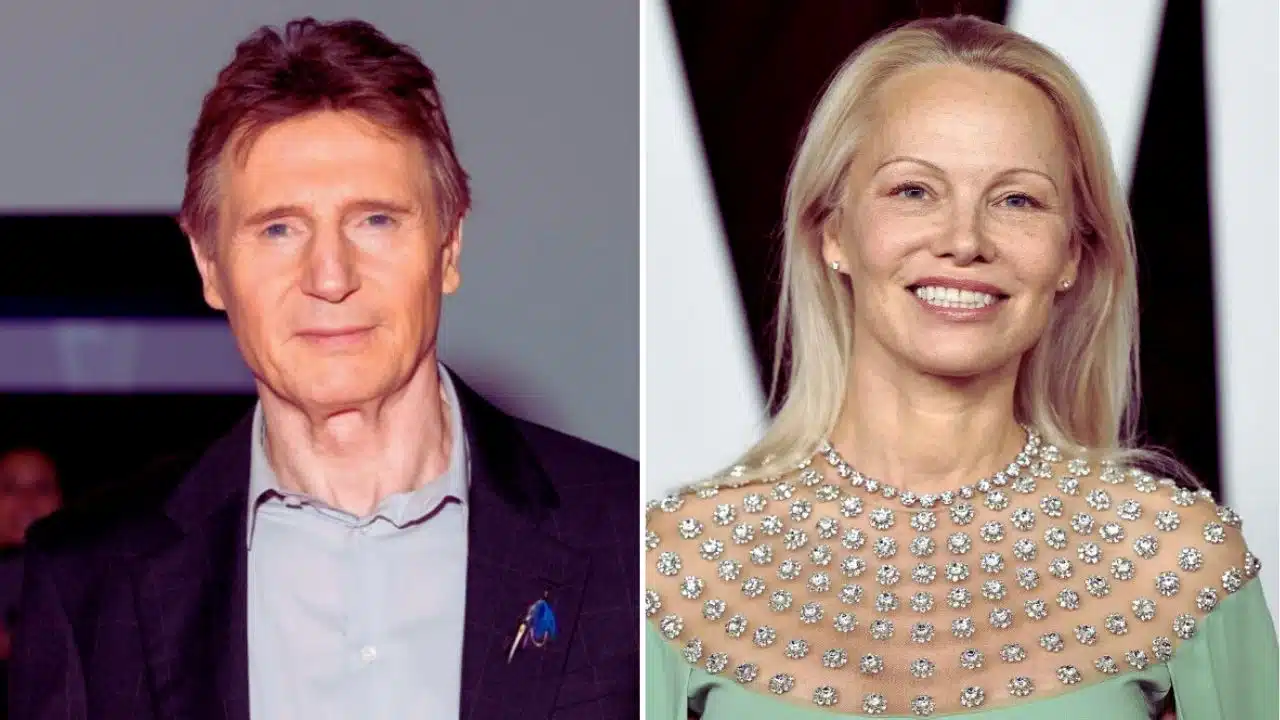 Pamela Anderson Calls Liam Neeson Perfect Gentleman