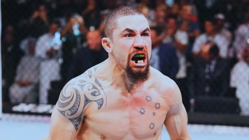 Robert Whittaker's Brutal Injury in UFC 308