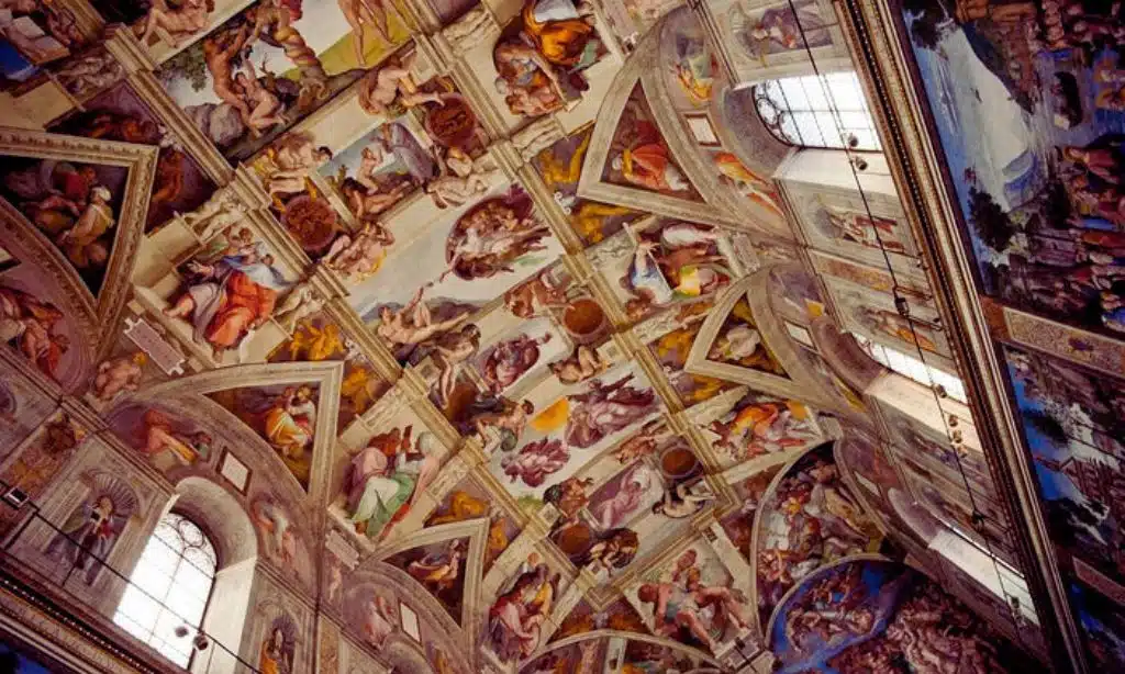Sistine Chapel Ceiling Unveiled