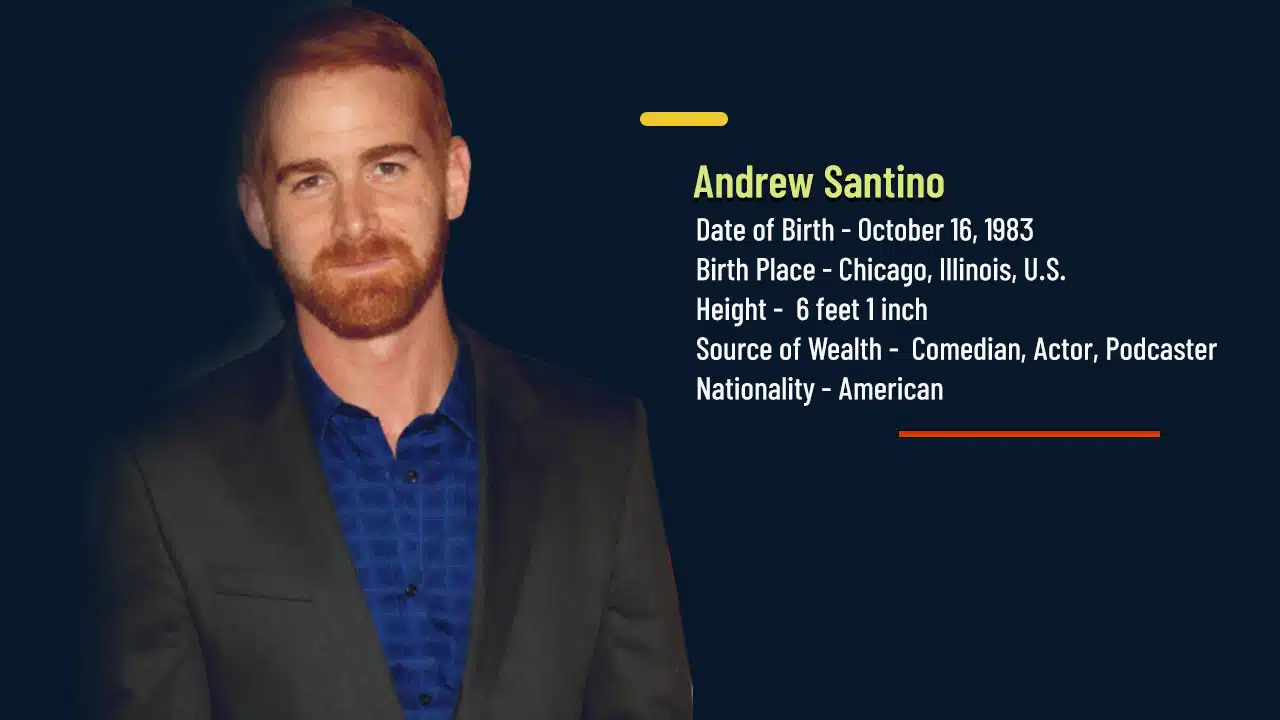 andrew santino bio