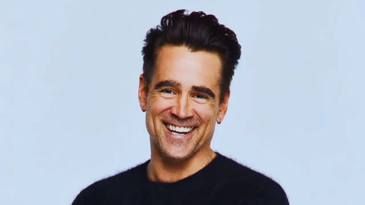 colin farrell supports charity dublin marathon