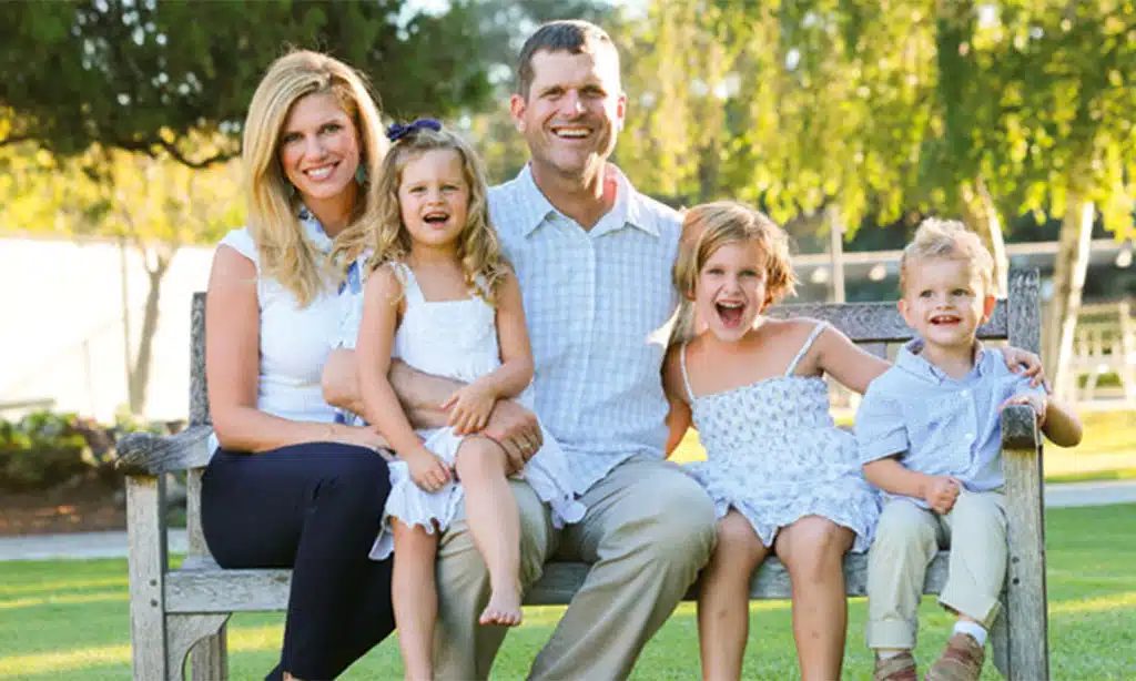 family of addison harbaugh