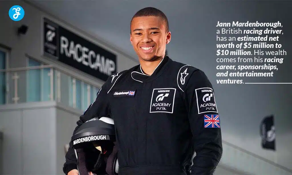 jann mardenborough estimated net worth