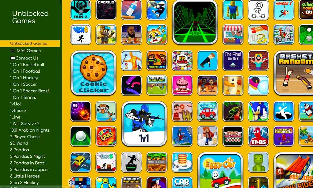 list of classroom 6x unblocked games
