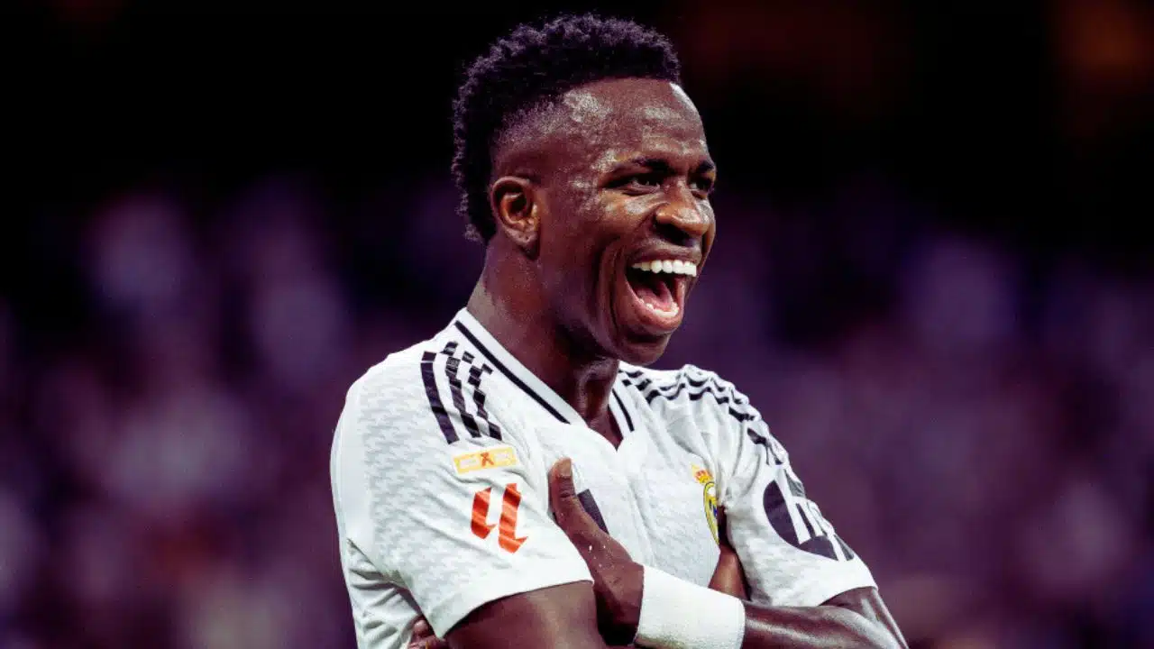 vinicius jr reacts rodri ballon dor 2024