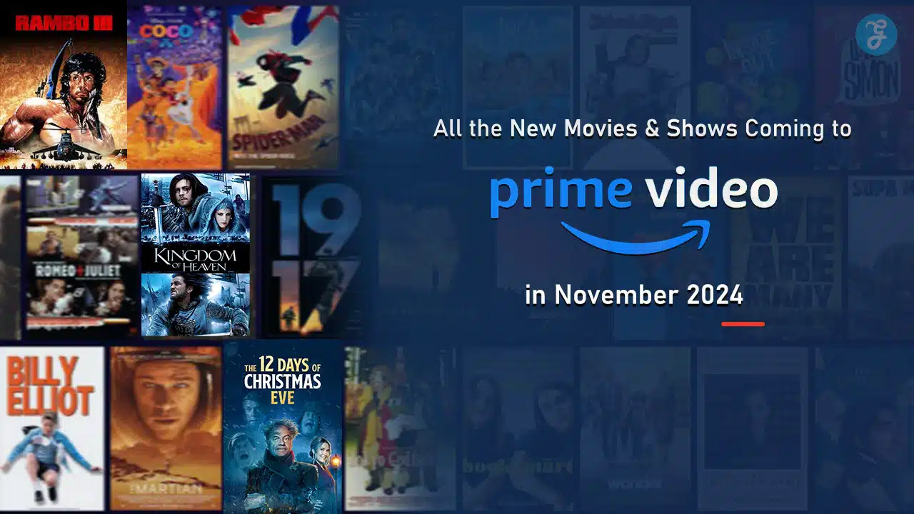 All the New Movies and Shows Coming to Prime Video in November 2024