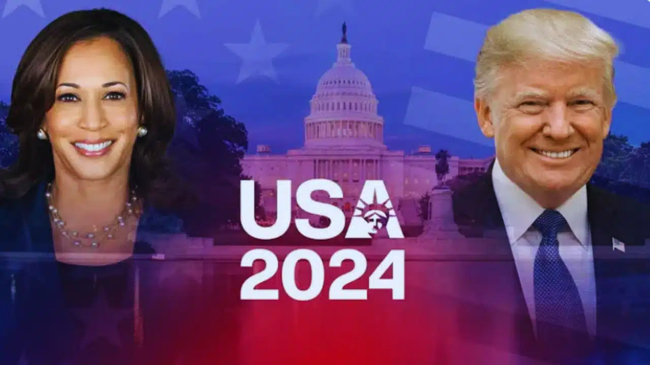 Harris VS Trump Swing States Leader 2024 Election