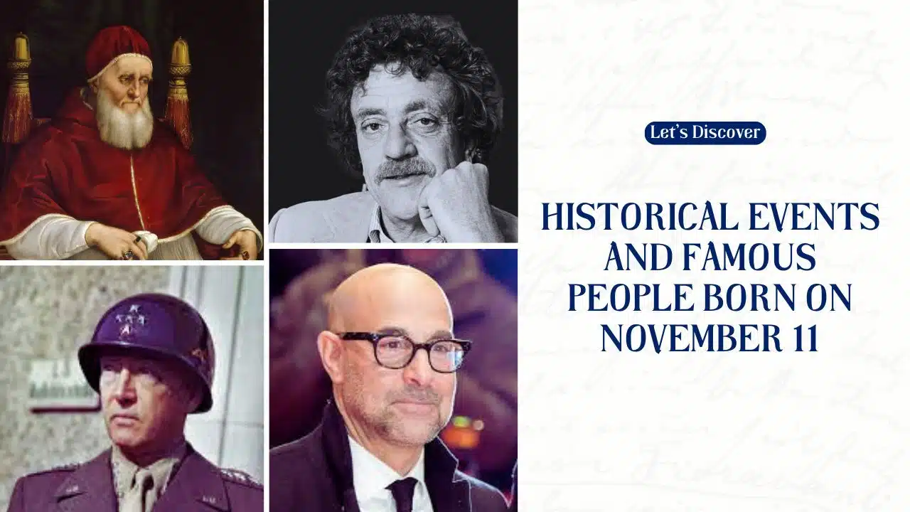 Historical Events and Famous People Born on November 11
