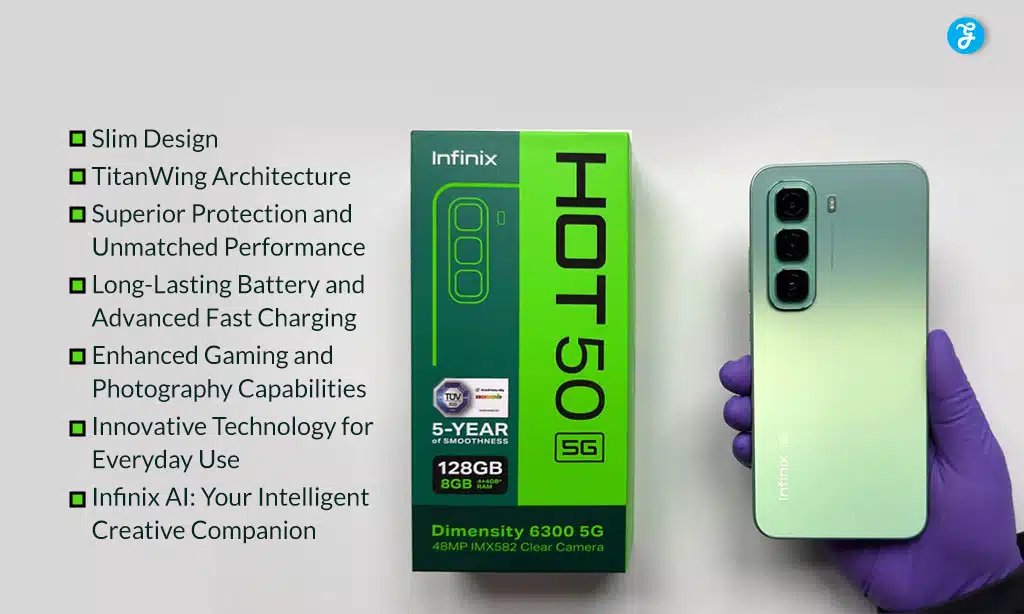 Infinix HOT 50 Series features
