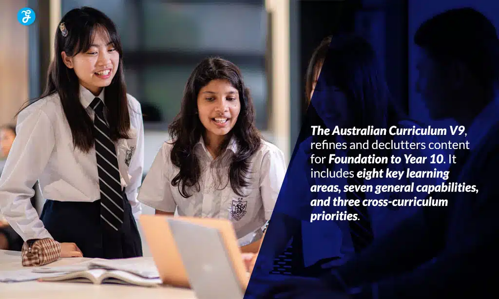 australian curriculum v9 features