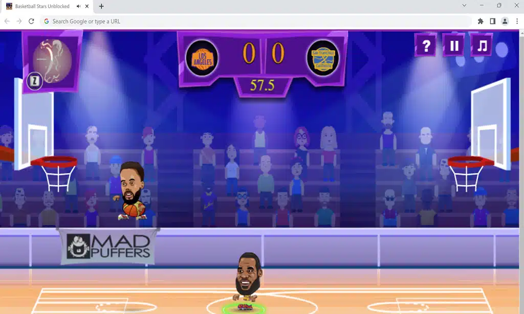 basketball stars unblock methods