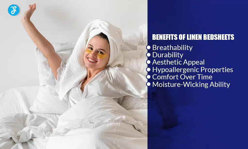 benefits of linen bedsheets