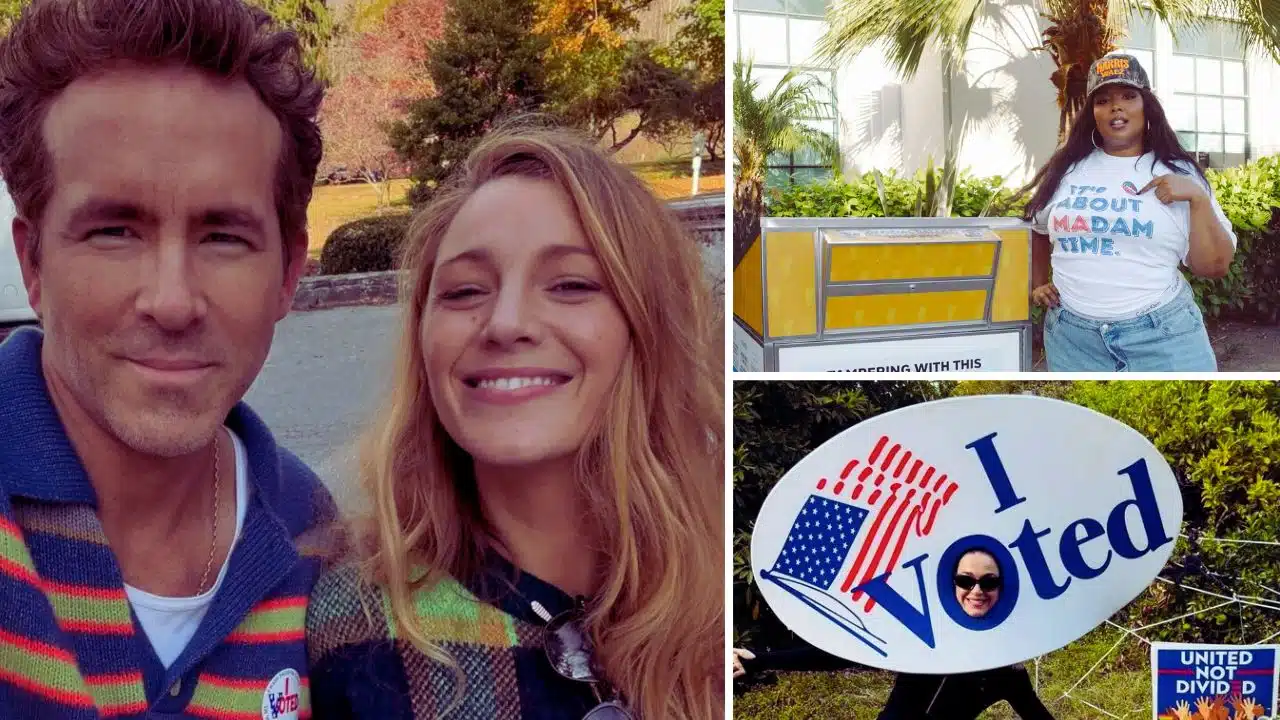 celebrities voting 2024 presidential election