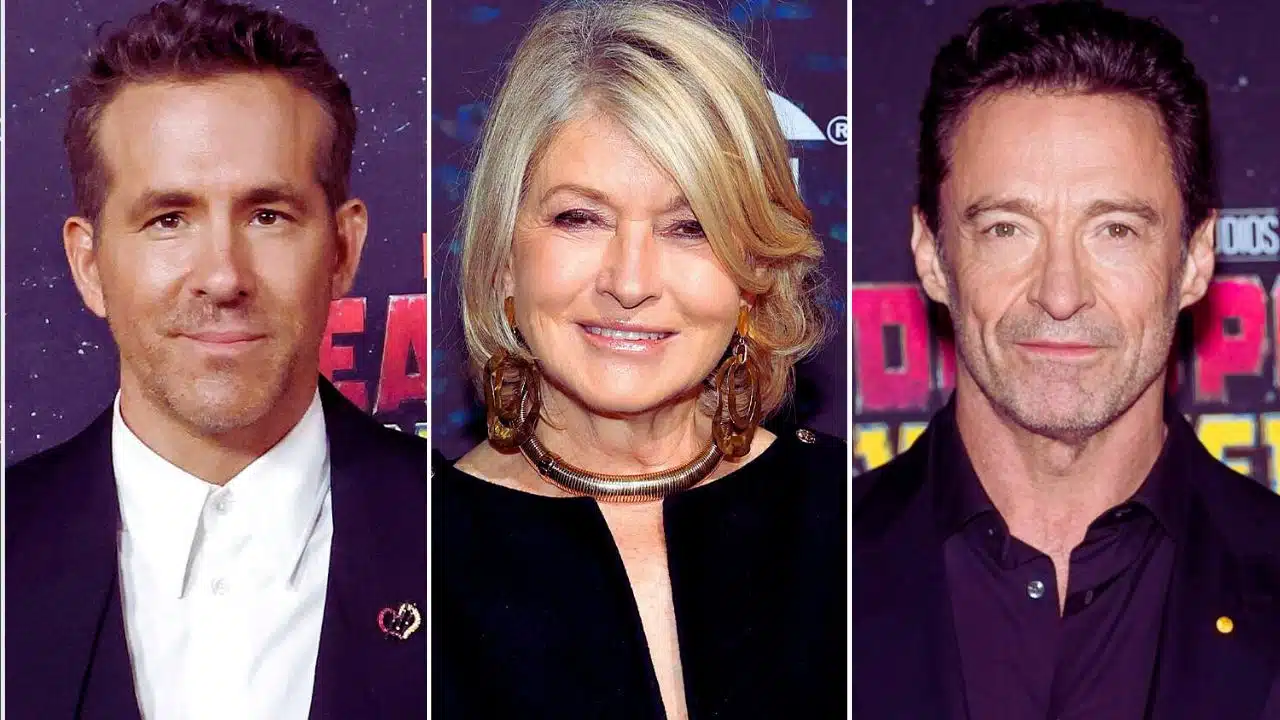 hugh jackman reacts martha stewart ryan reynolds remarks