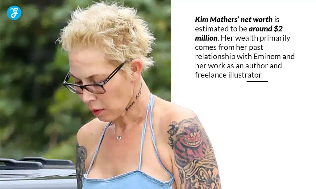 kim mathers estimated net worth