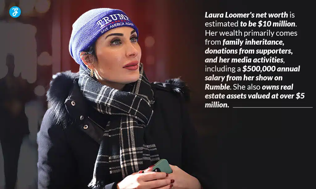 laura loomer estimated net worth