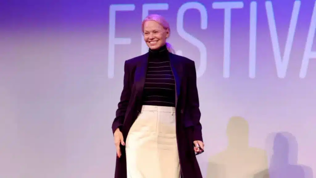 pamela anderson black white style scad film festival