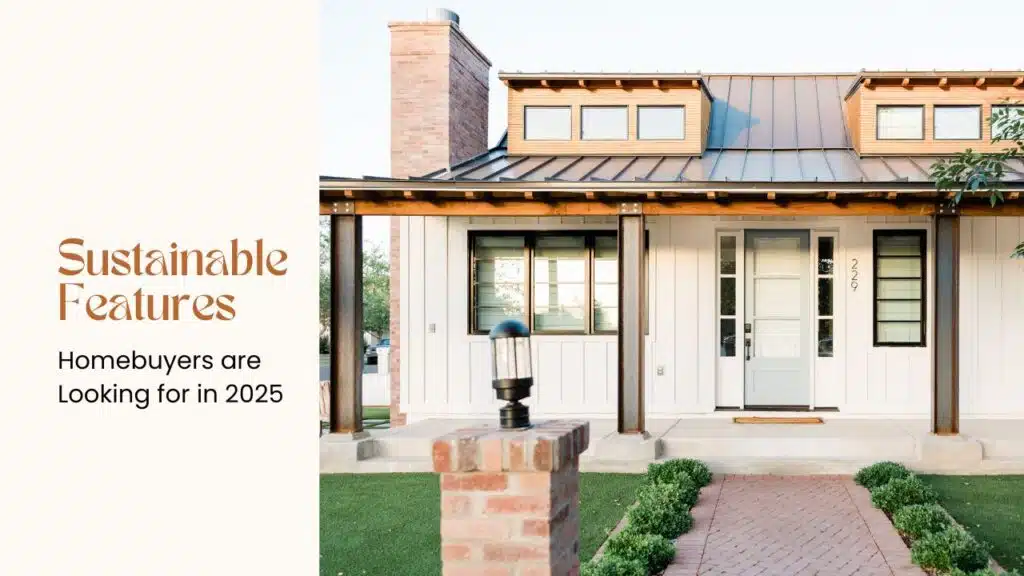sustainable features homebuyers are looking for