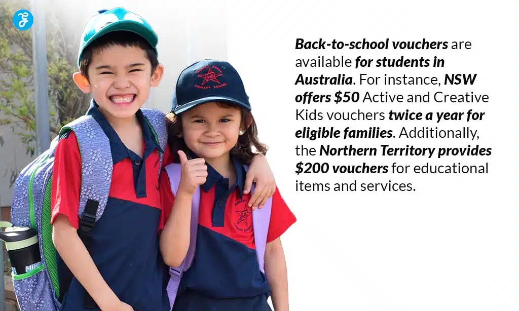 what is back to school vouchers