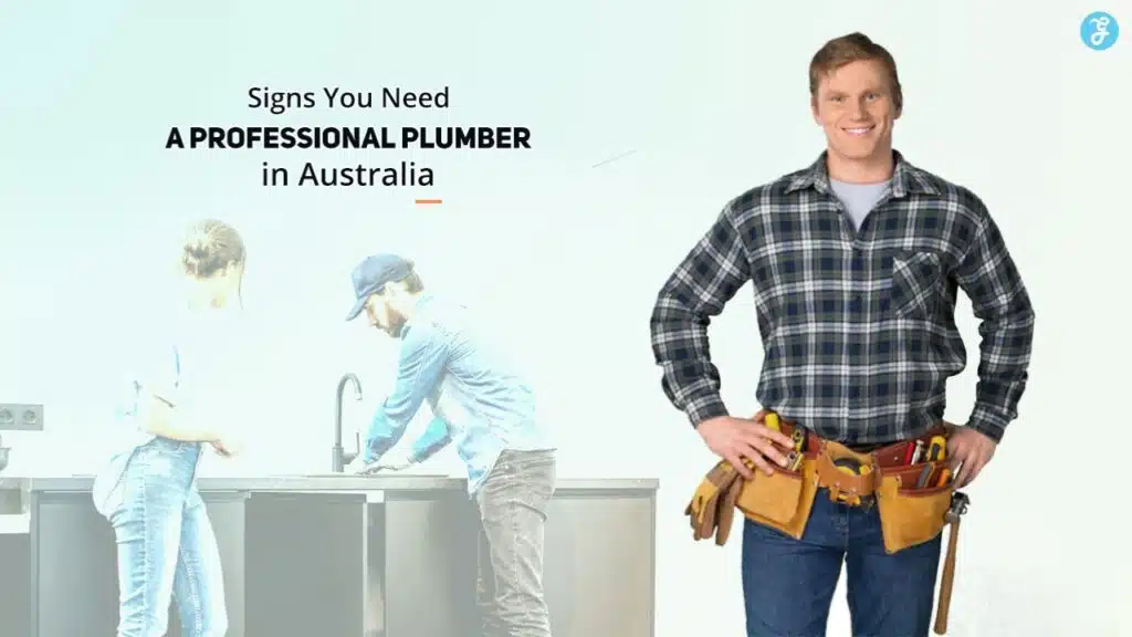 Professional plumber in Australia