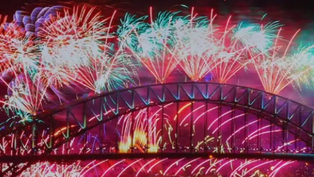 Australia New Year Eve Fireworks Festivities