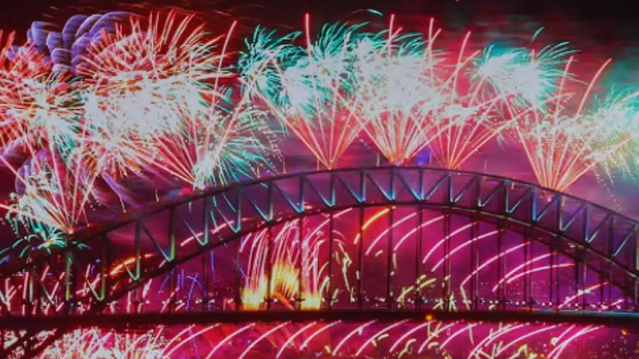 Australia New Year Eve Fireworks Festivities