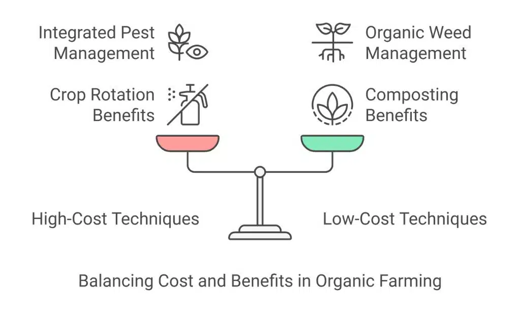 Balancing Cost and Benefits in Organic Farming