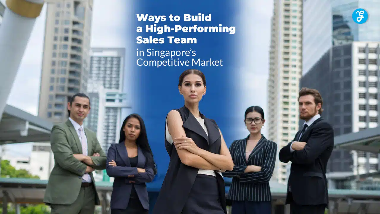 High-performing sales team in Singapore