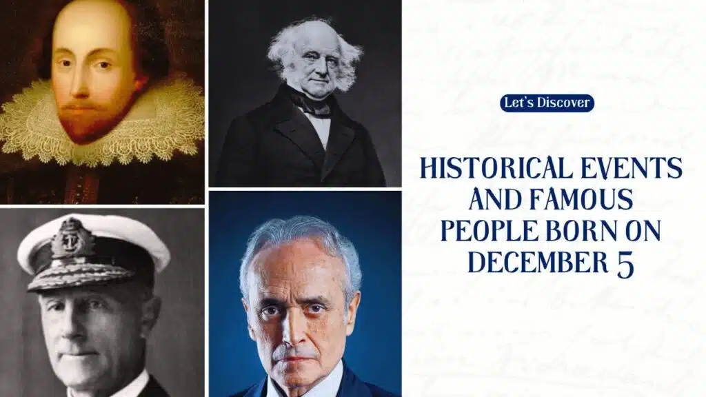Historical Events and Famous People Born on December 5