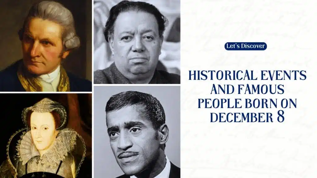 Historical Events and Famous People Born on December 8
