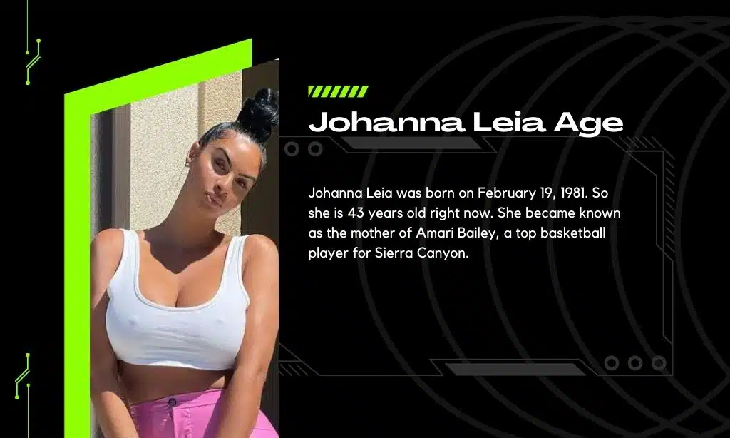 Johanna Leia Age Details