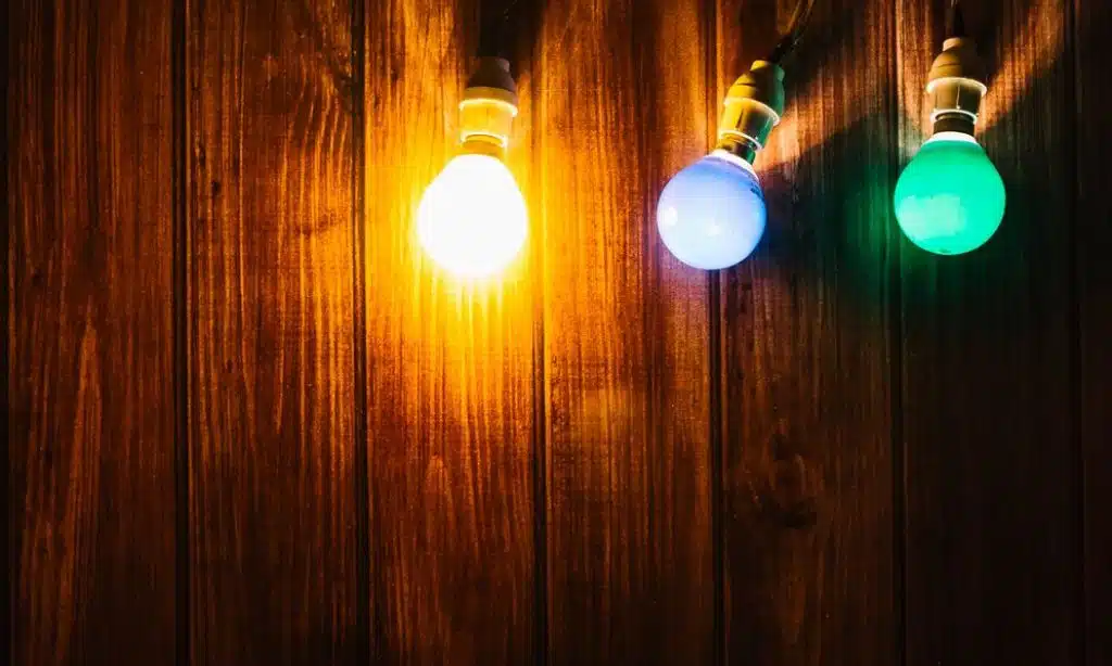 Layering with Warm Light Bulbs