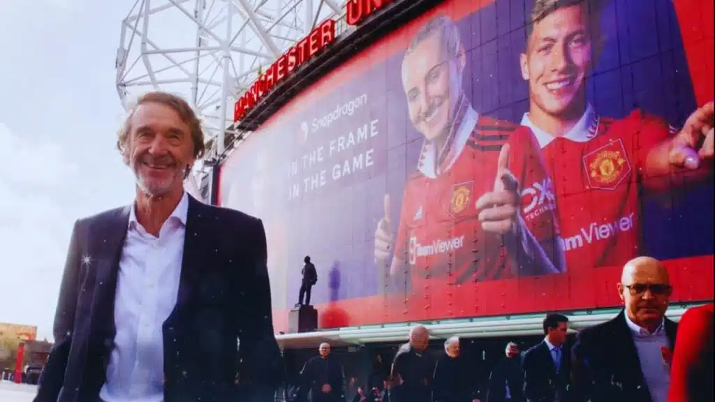 Manchester United Sir Jim Ratcliffe Increases Stake