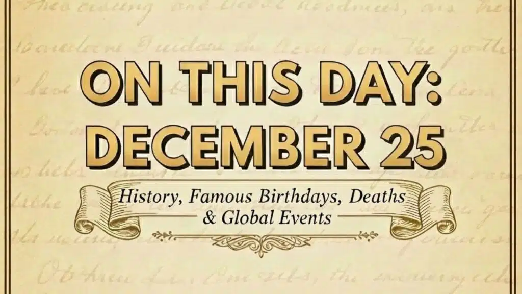 On This Day: December 25