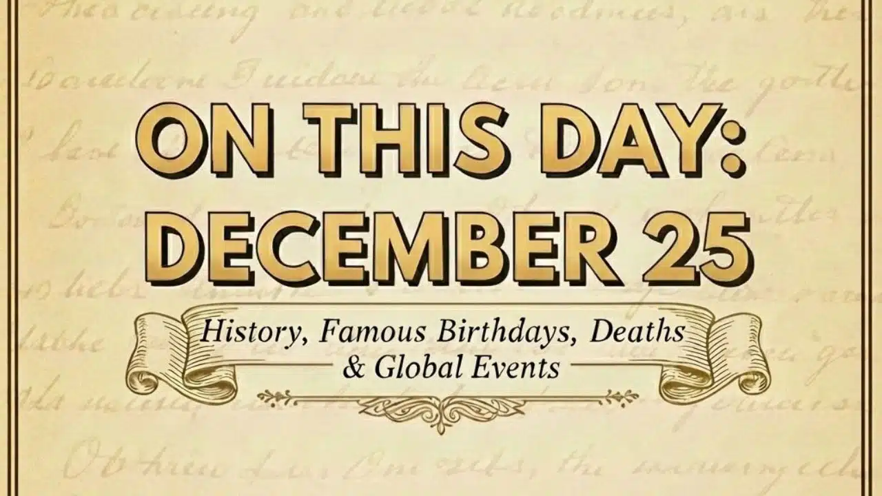 On This Day: December 25
