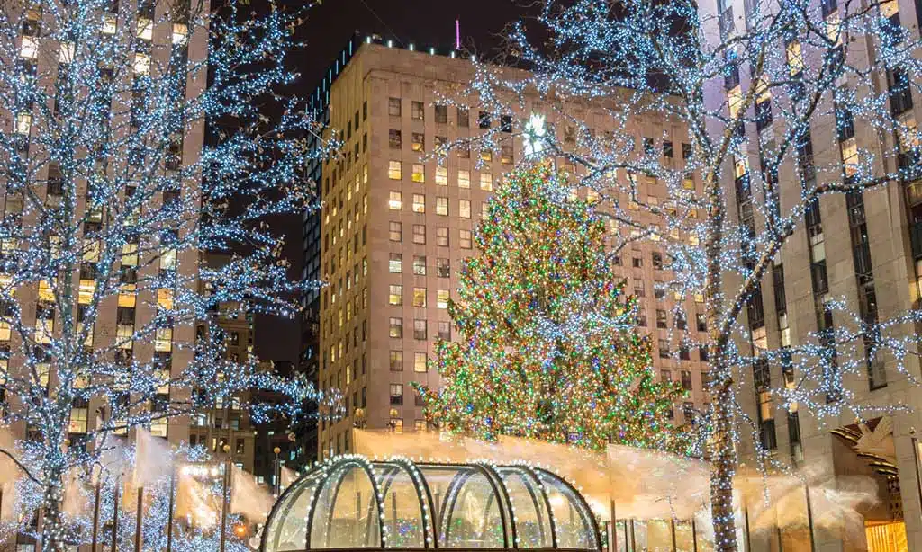Rockefeller Center Christmas Tree, New York City, USA