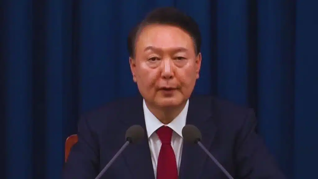 South Korean court arrest warrant Yoon martial law decree