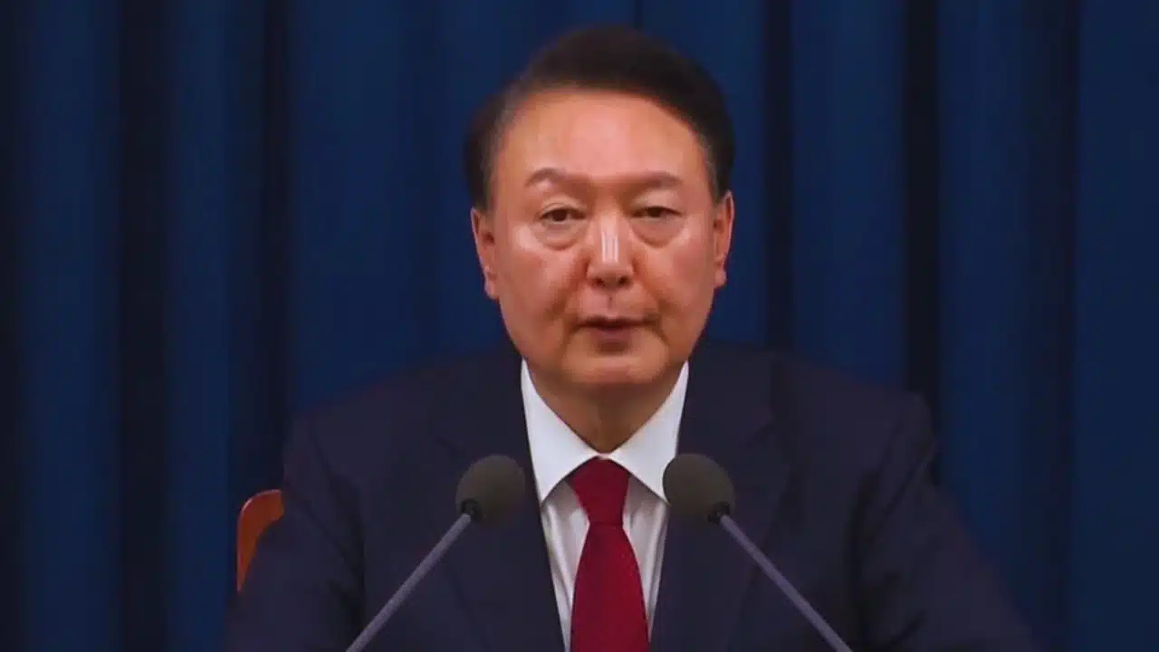 South Korean court arrest warrant Yoon martial law decree