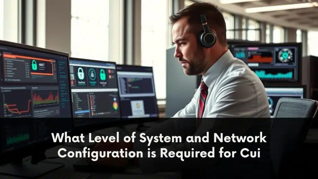 What Level of System and Network Configuration is Required for Cui