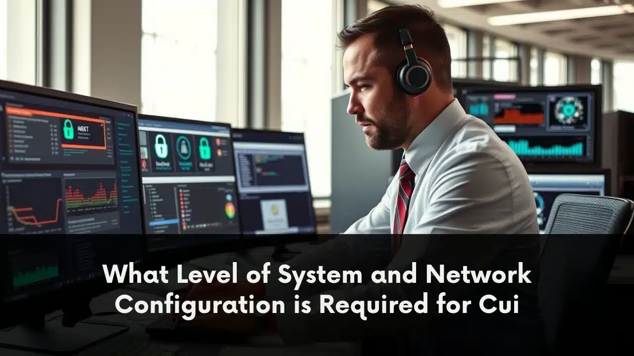 What Level of System and Network Configuration is Required for Cui