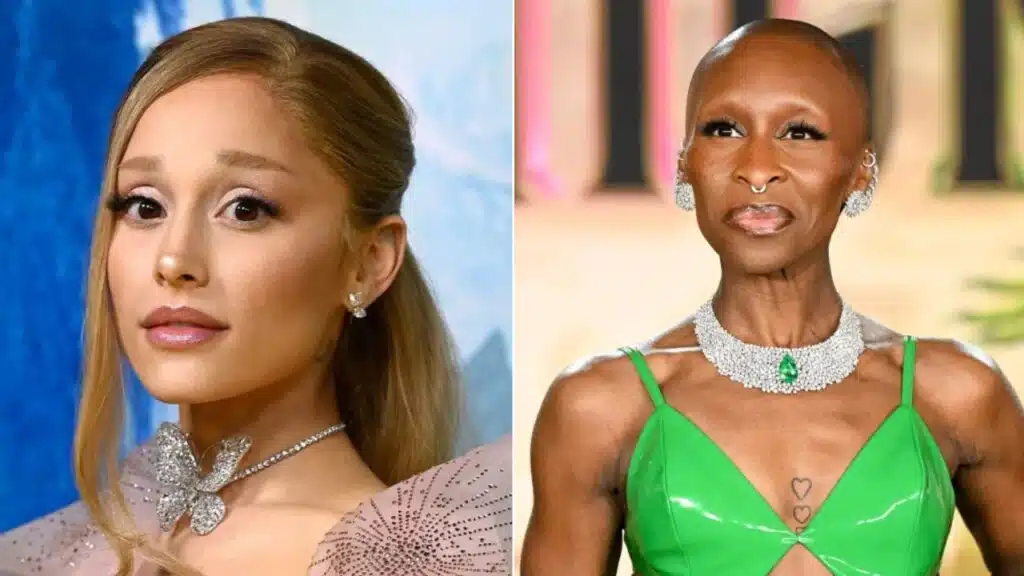 ariana grande cynthia erivo wicked contract