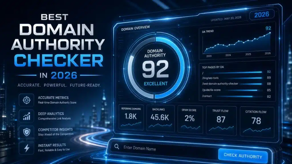 Best Domain Authority Checker