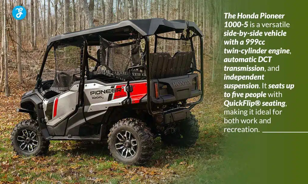 honda pioneer 1000-5 specification