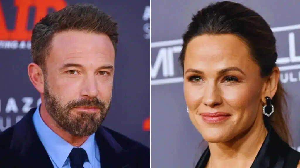 jennifer garner ben affleck thanksgiving reunion la drive