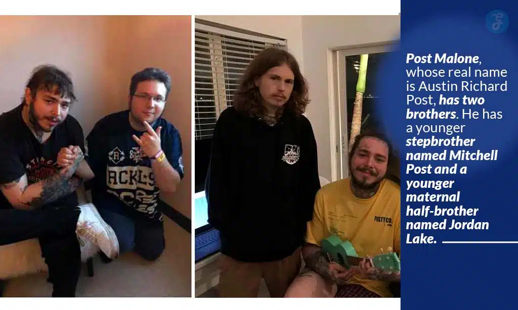 post malone brother details